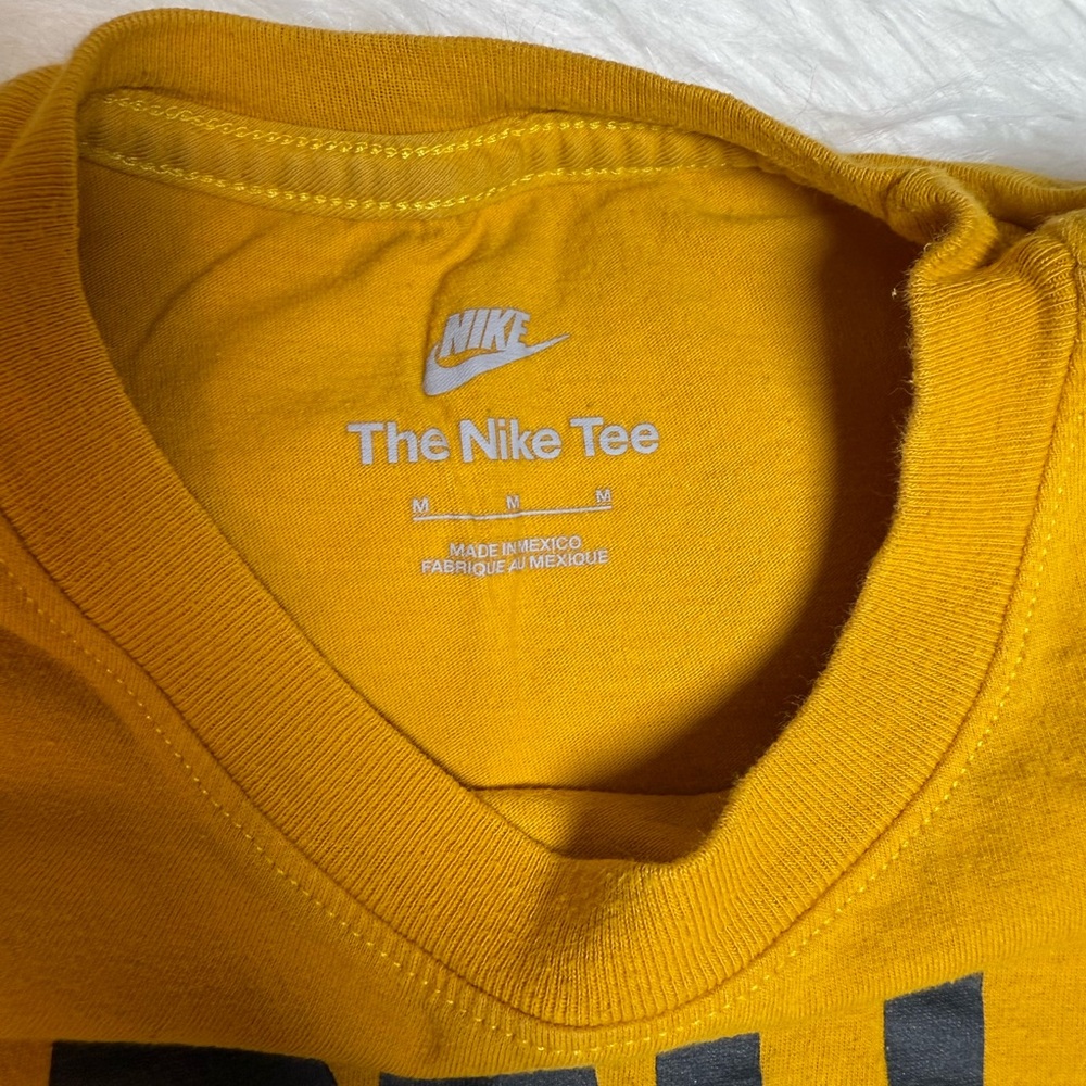 Nike Kids Mustard 'Ball For All' T-Shirt - Picture 2 of 2